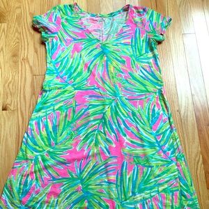 Lilly Pulitzer Tropical Storm T-Shirt Dress - Med